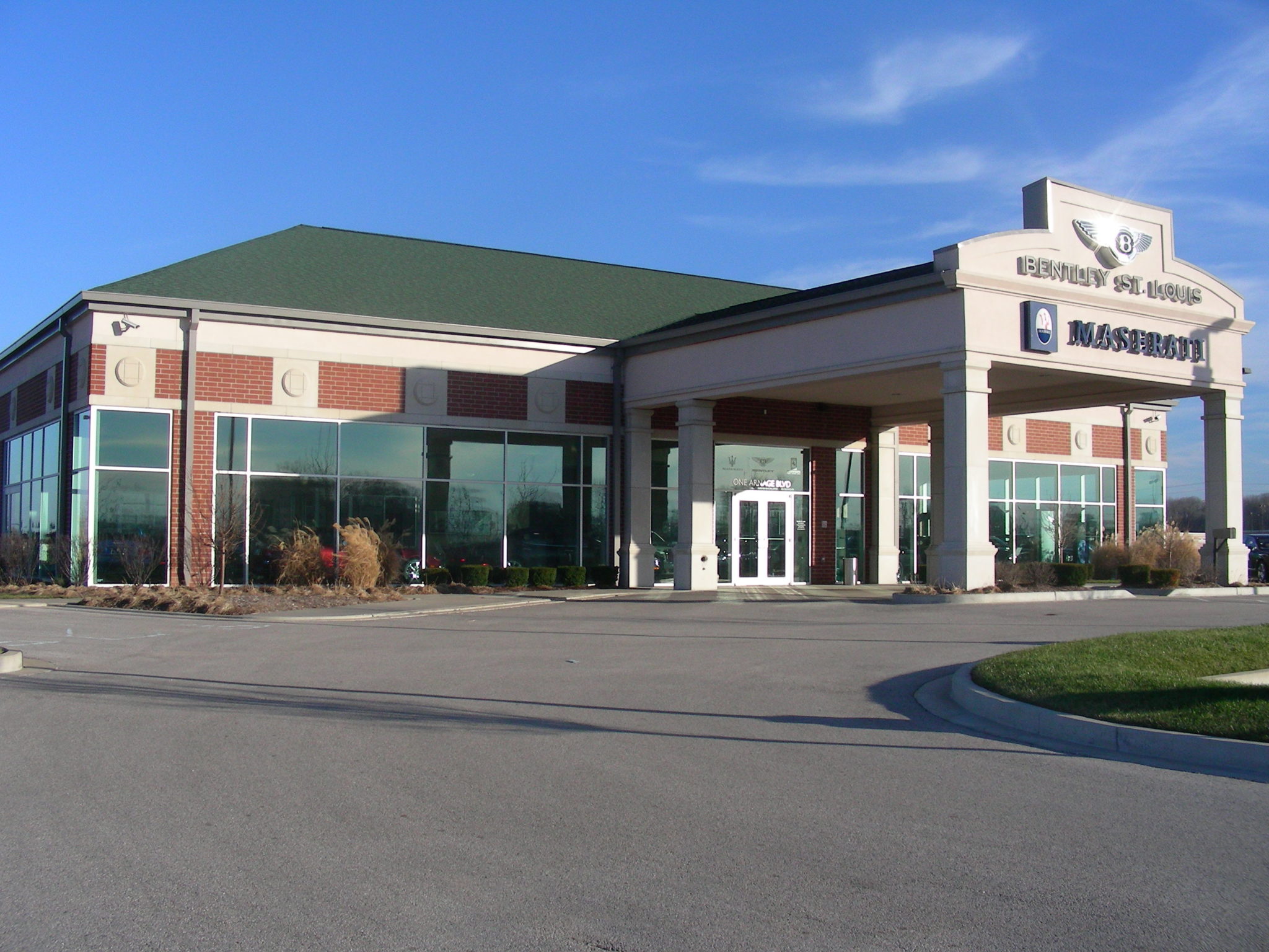 Bentley Dealership Mitchell Wall St. Louis Architecture & Design